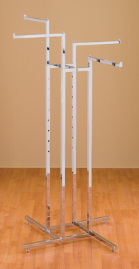 Clothing Display Rack - Four Way