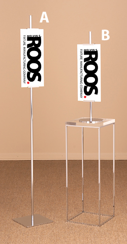 Counter Top And Floor Sign Stands 