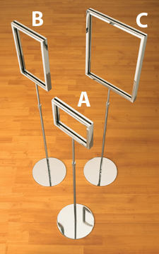 Floor Standing Sign Holders