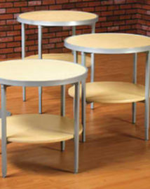Round Retail Display Tables Round Retail Display Tables