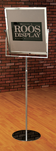 Tilting Metal Sign Holder