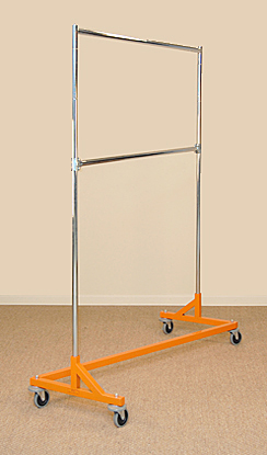 Z Rack with Safety Orange Base